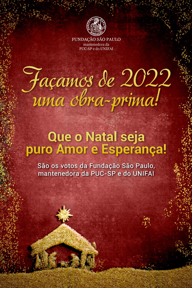 Mensagem de Natal da Fundação São Paulo | Jornal PUC-SP